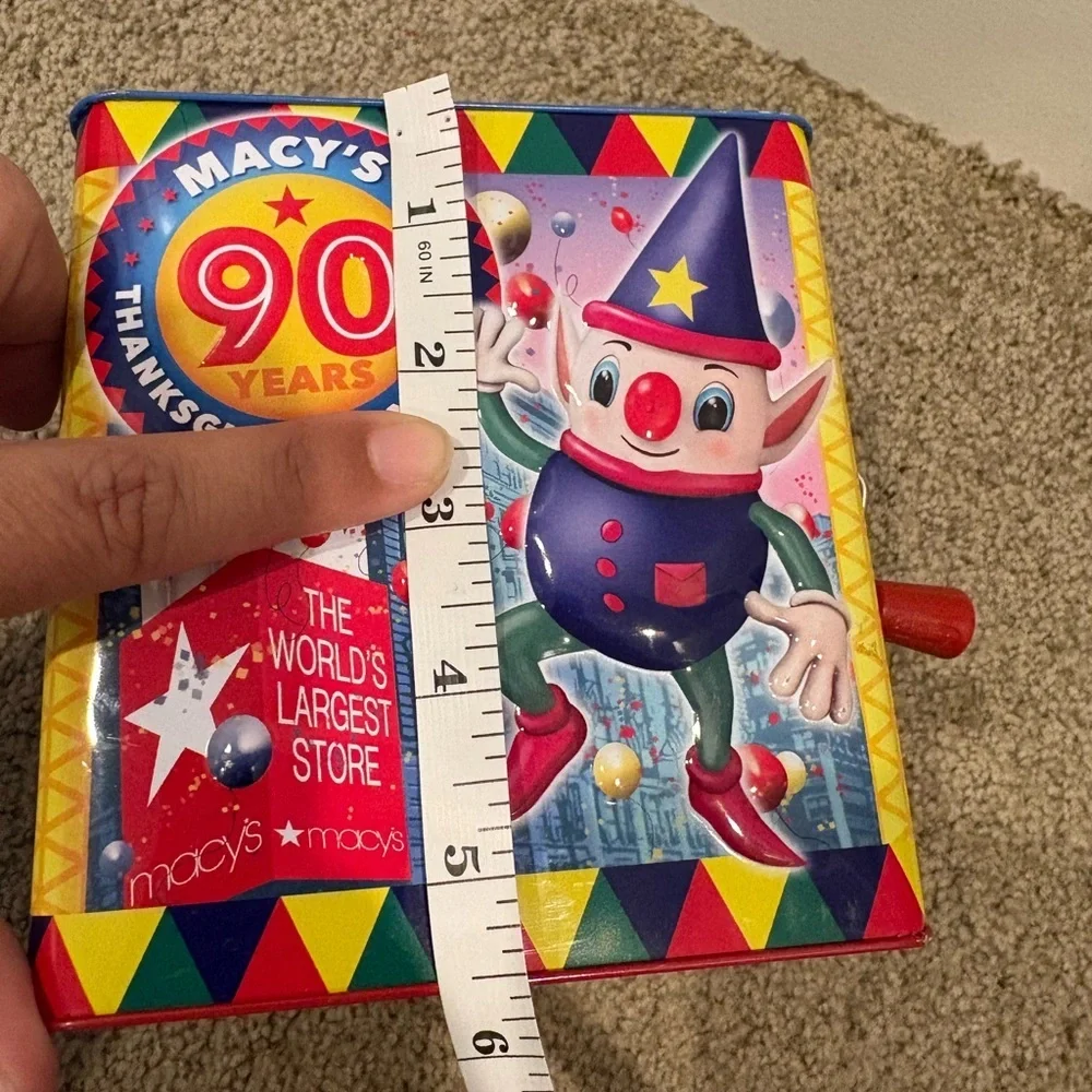 Macy's 90th Thanksgiving Day Parade Jack-in-the-Box toy By Schylling 2016 Works!